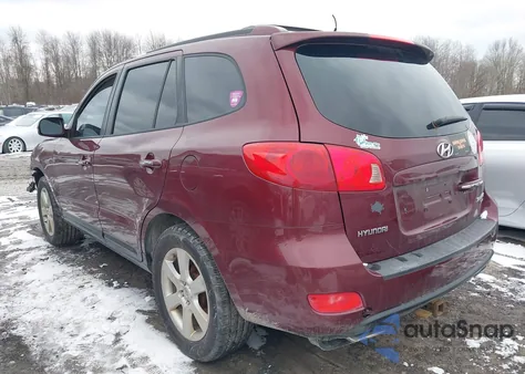 2007 Hyundai Santa Fe Limited/Se z USA, uszkodzony, nr VIN 5NMSH13E17H088002